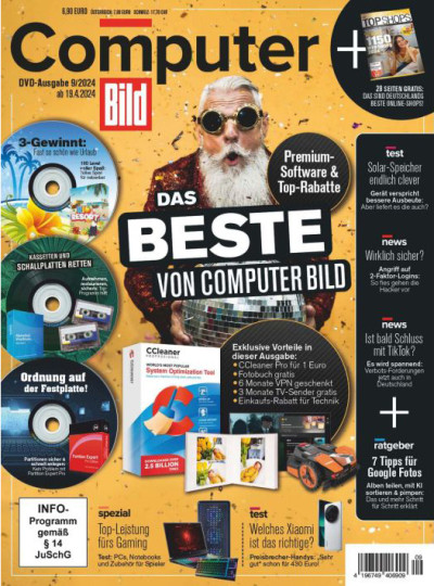 Computer BILD mit DVD